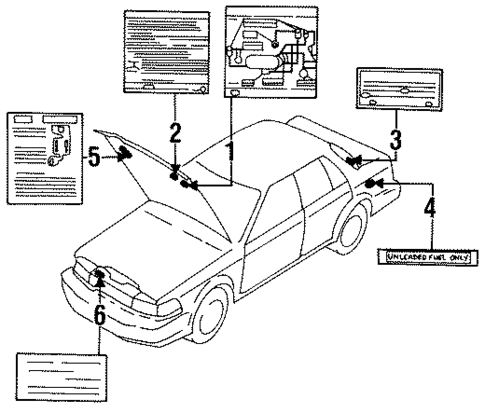 Labels for 1988 Nissan Maxima #0