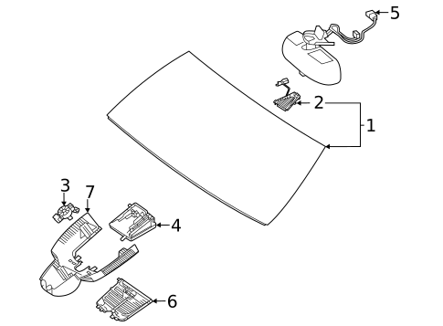 Lane Departure Warning for 2022 Mercedes-Benz GLE 450 SUV #0