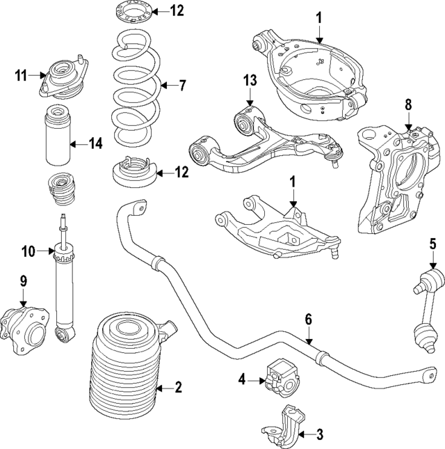 550207KA0D - : Coil Spring for Nissan Image