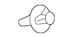 10134407 - Body: Grille Clip for GM Image
