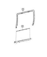 7LF04TX7AA - : Rear Window Sunshade, Right for Mopar Image