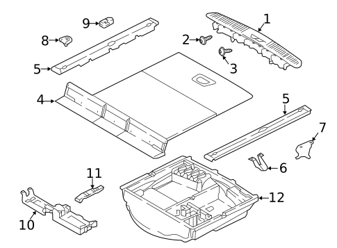 Interior Trim - Rear Body for 2018 Jaguar XF #2