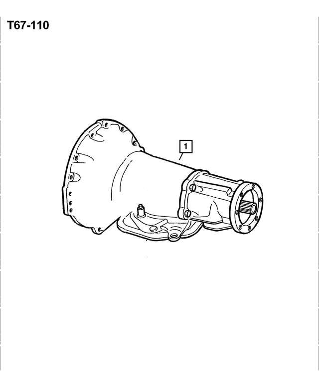 R5015271AB - Automatic Transmission 3 Speed: Transmission Package for Mopar Image