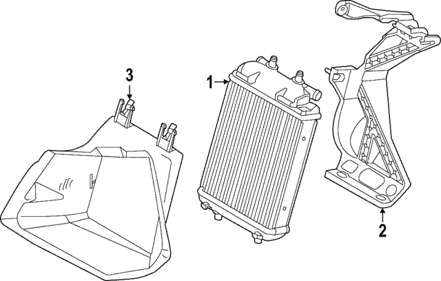 8Y0121212 - Belts &amp; Cooling: Radiator for Audi Image