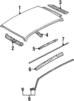 BJ1971252 - : Side Rail for Mazda Image