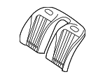 22392083118T99 - Body: Seat Back Cover for Mercedes-Benz Image