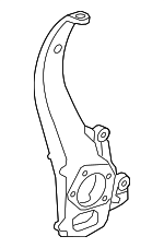 C2Z29557 - : Knuckle for Jaguar: XF, XFR, XFR-S Image