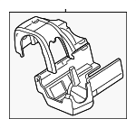 4C5Z3530BAA - Steering: Upper Shroud for Lincoln: Aviator Image