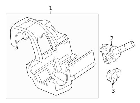 Ignition Lock for 2005 Lincoln Aviator #0