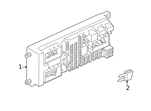 Fuse & Relay for 2012 Land Rover Range Rover #1
