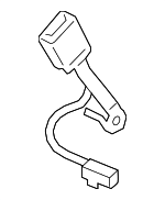 JL1Z7860044BT - : 2020-2021 Ford Expedition - Center Buckle for Ford: Expedition Image