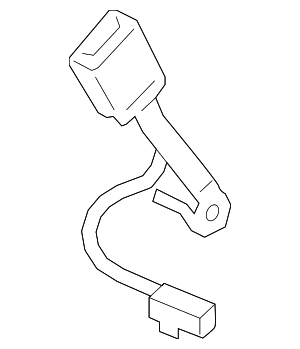 JL1Z7860044BT - : Center Buckle for Ford: Expedition Image