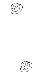 981364D000 - Body: Wiper Arm Nut for Kia: Cadenza, Carnival, EV6, EV9, Forte, Forte Koup, Forte5, K4, K5, K900, Niro, Niro EV, Optima, Rio, Sedona, Seltos, Sorento, Soul, Soul EV, Sportage, Stinger, Telluride Image