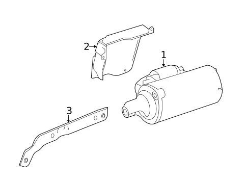 Starter for 2015 Mercedes-Benz Sprinter 2500 #0