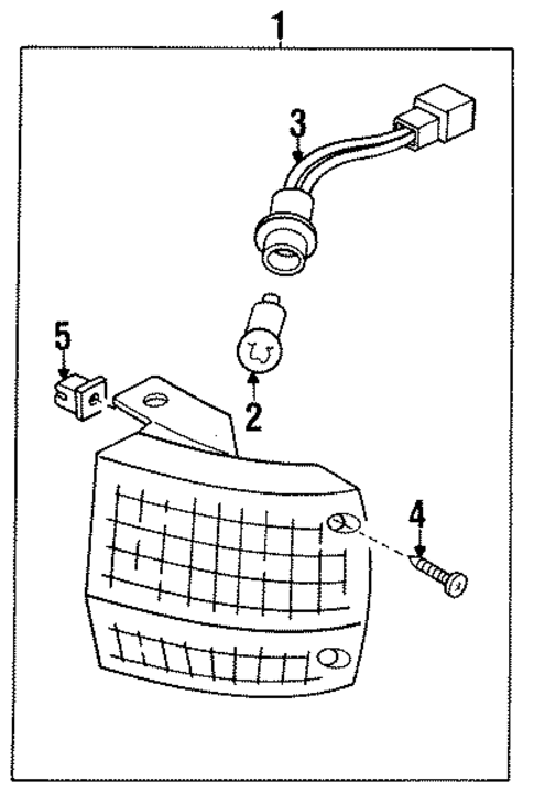Park Lamps for 1987 Nissan Stanza #0