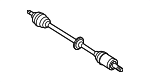 2012-2017 Hyundai Accent - Axle Assembly