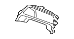 77220TR6C01ZA - Body: Visor for Honda: Civic Image