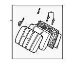 7149035380B0 - Body: Seat Back Assembly for Toyota: 4Runner Image