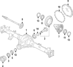38310EZ40B - : Axle Housing for Nissan Image
