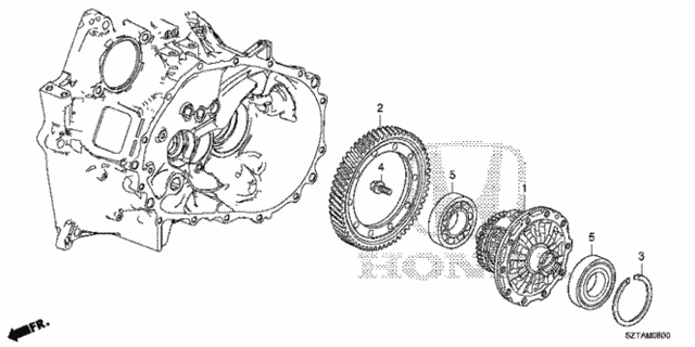 MT Differential for 2016 Honda CR-Z #0