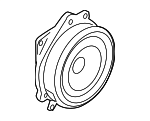 4E0035381A - Body: Rear Dr Speaker for Audi Image