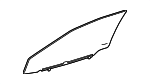 6810107040 - Body: Door Glass for Toyota Image