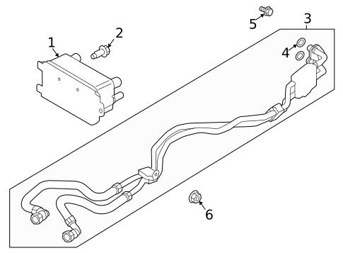 Trans Oil Cooler for 2021 Land Rover Range Rover Sport #0