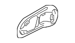 30663618 - Body: Handle, Outside Gasket for Volvo: C30, C70, S40, S80, V50, V70, XC60, XC70 Image