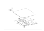 1776808805 - Covering and Lining: Lining, Trunk Floor for Mercedes-Benz Image