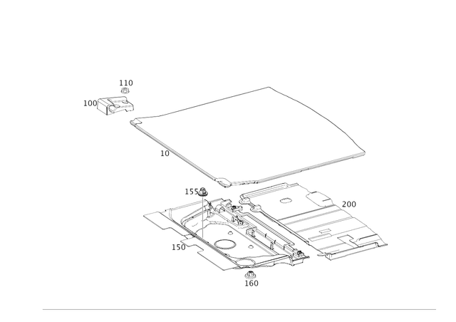 1776808805 - Covering and Lining: Lining, Trunk Floor for Mercedes-Benz: 180A, 220a, A220, A35 AMG Image image