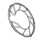 25321B1280 - Cooling System: Fan Guard for Hyundai Image