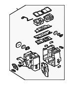 88958097 - HVAC: Evaporator Assembly for Cadillac: SRX Image