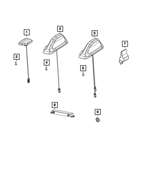 Radio, Antenna, Speakers, DVD, and Video systems for 2022 Ram 2500 #3