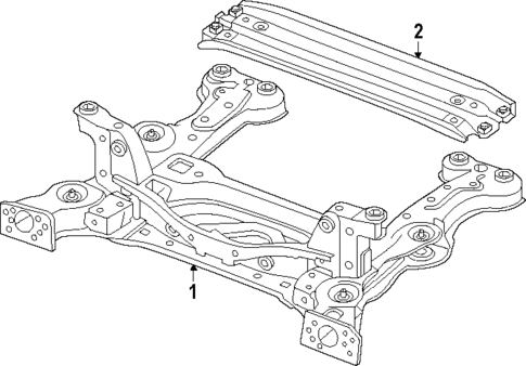 Suspension Mounting for 2024 Audi Q4 e-tron #2