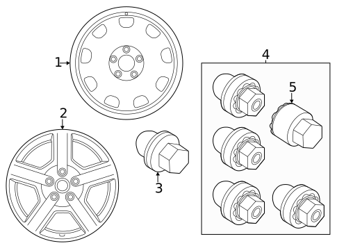 Wheels for 2022 Land Rover Defender 90 #0
