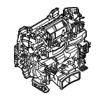 64115A67210 - : Air Distributor for BMW: 530i, 530i xDrive, 540i xDrive, 550e xDrive, M5 Image