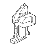 64229870184 - Body: Heater Duct for BMW: 530i, 530i xDrive, 540i xDrive, 550e xDrive, 740i, 760i xDrive Image