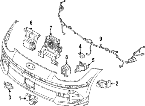 Controls for 2023 Hyundai Ioniq 6 #1