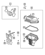 5037566AA - Fuel: Hose Clamp Clamp for Mopar Image