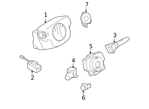 Switches for 2008 INFINITI M45 #0