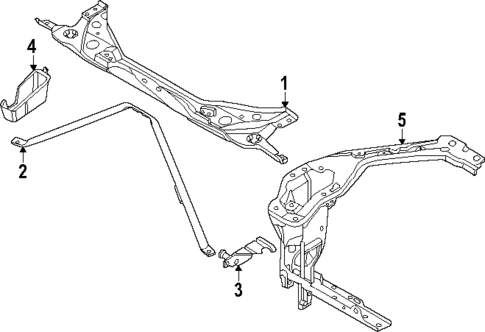 Radiator Support for 2025 Mini Countryman #0