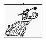26010ZA80A - Electrical: Headlamp Assembly for Nissan: Maxima Image