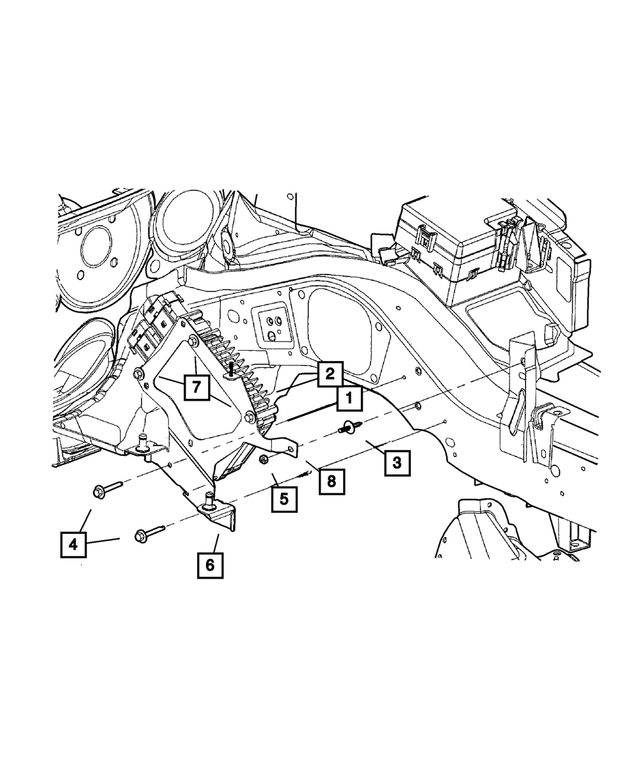 R4896810AB - Electrical: Powertrain Control Module for Mopar Image