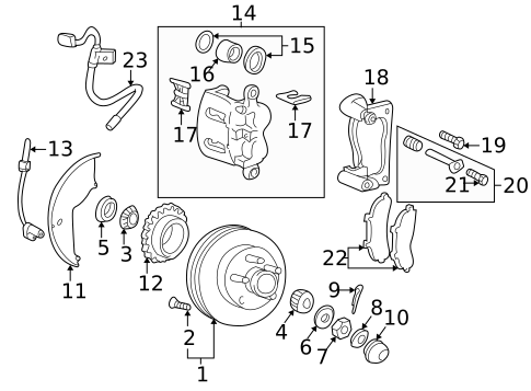 Front Brakes for 2002 Mazda B3000 #0