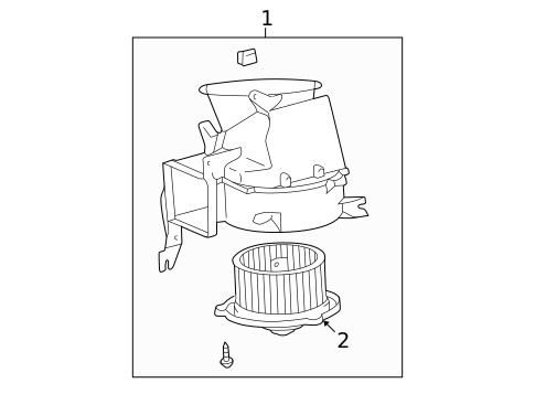 Blower Motor & Fan for 1997 Toyota Tacoma #0