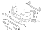 39847993 - Body: Tow Eye Cap for Volvo Image