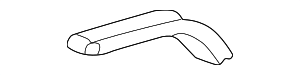 (Replaces 15045554) Roof Panel Reveal Molding 15045551 GM ...