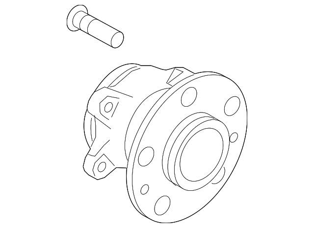 D10E-26-15X - Hub & Bearing 2016-2021 Mazda CX-3 | Mazda-Parts