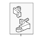 4K8831401C - Body: Upper Hinge for Audi Image