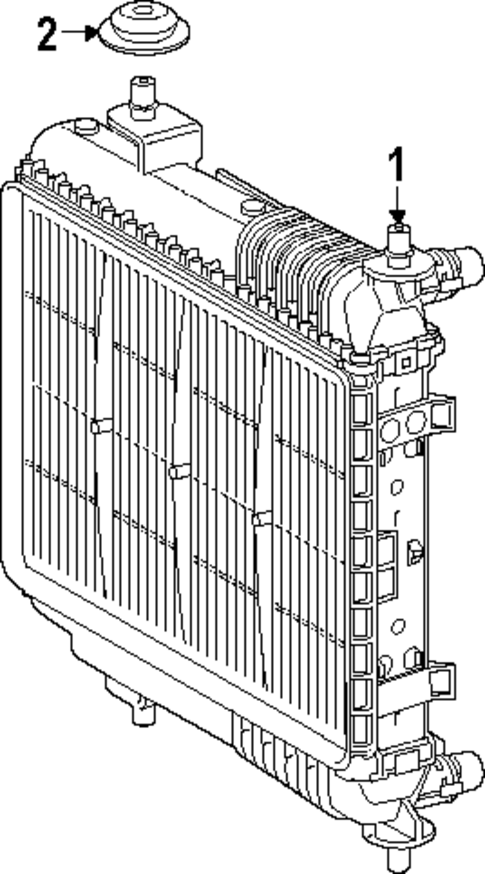 Radiator & Components for 2023 Toyota GR Supra #2